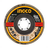 Disco Fibra Lijar Metal 4 1/2" Grano 60 Ingco