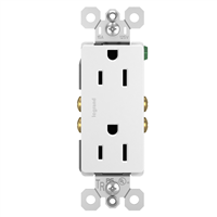 Toma Corriente Doble Tr 15 A Blanco Radiant