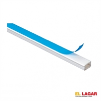 Canaleta Flexible Con Adhesivo 20 X 12 mm
