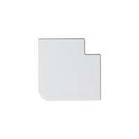 Canaleta Flexible Angulo Plano 40 X 16 mm