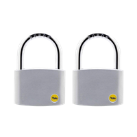 Candado Amaestrado 50 mm 2 Unidades Yale