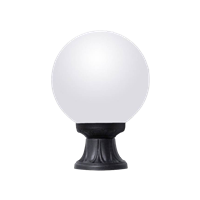 Globo Poste G250 E27 Negro 2 Unidades Mikrolot