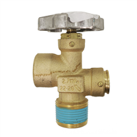 Valvula Cilindro Gas Rosca Tipo Pool