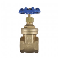 Llave Paso Bronce Compuerta 1 1/4" Unival