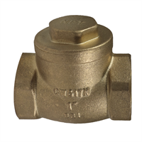 Check Compuerta Bronce 150 Psi 1" Unival