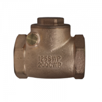Check Compuerta Bronce 150 Psi 1 1/2" Unival