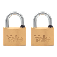 Candado Amaestrado 40 mm 2 Unidades Yale