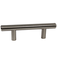 Tiradera Plateada 128 mm 2 Unidades Decosteel