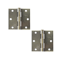 Bisagra Par 3 1/2" X 3 1/2" Bronce Antiguo Yale