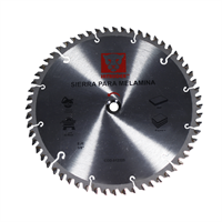 Disco Sierra Melamina 7 1/4" X 60 Dientes Eje 5/8" Intruder
