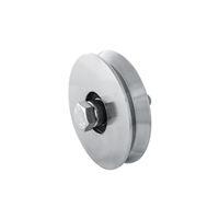 Rueda Acanalada Porton Plataforma De Roll 7.5 cm 100 Kg