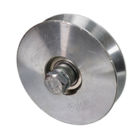 Rueda Acanalada Porton De Roll 10 cm 150 Kg