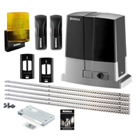 Motor Porton Corredizo Cremallera Bull8 + 4 Cremalleras