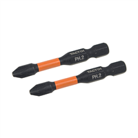 Punta Phillips Impacto #2 X 2" 2 Unidades Tactix