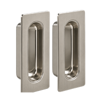 Tiradera Dedal Rectangular Empotr 96 mm 2 Unidades Decosteel