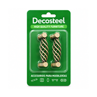 Tiradera Metal 2 Unidades Decosteel