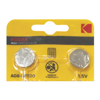 Bateria Alkalina 1.5V 2 Unidades Kodak
