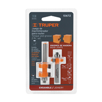 Fresa Machimbrado Con Roll 7/8" Truper