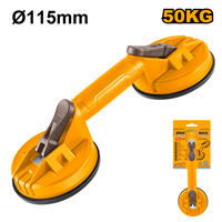Ventosa Doble Extraer Vidrio 4 1/2" 50 Kg Ingco