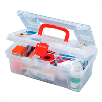 Caja Plastica Botiquin 12" Natural Rimax