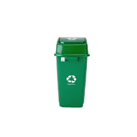 Basurero Con Tapa Vaiven 42 L Verde HomePro
