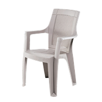 Silla Beige Eterna Ratan