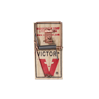 Trampa Ratonera Madera Pequeña 4" Victor 2 Unidades