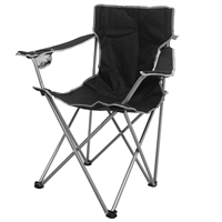 Silla Negra Camping 50 x 50 x 80 cm