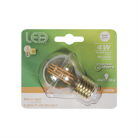 Bombillo Filamento Led Luz Calida E27 4W Led Inside