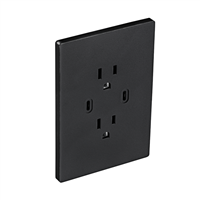 Toma Corriente Doble Altiva 15 A 125 V Usb-C Negro Eagle