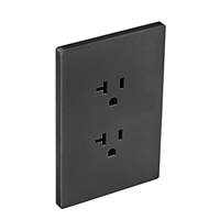 Toma Corriente Doble 20 A 125 V Altiva Gris Eagle