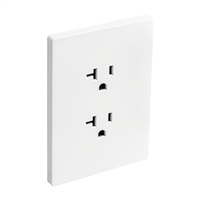 Toma Corriente Doble 20 A 125 V Altiva Blanco Eagle