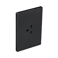 Toma Corriente Sencillo 15 A 250 V Altiva Negro Eagle