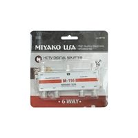 Distribuidor Coaxial 6 Vias 2300 Mhz Miyako