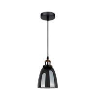 Lampara Techo Vidrio E27