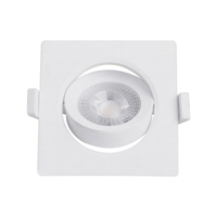 Spot Empotrar Led Cuadrado Luz Calida 6W