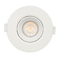 Spot Empotrar Led Redondo Luz Calida 9 W
