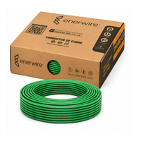 Cable Thhn #12 Verde Caja 100 m Enerwire