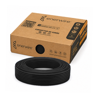 Cable Thhn #12 Negro Caja 100 m Enerwire
