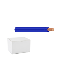 Cable Thhn #12 Azul Caja 100 m Enerwire