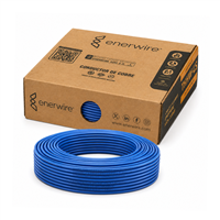 Cable Thhn #12 Azul Caja 100 m Enerwire