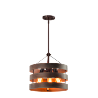 Lampara Techo E27 Madera Arqdeco
