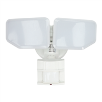 Reflector Doble Led Con Sensor Blanco 30 W 5 K 2600 Lumen