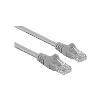 Extension Red Rj45 Patch Cord 75 Ft Gris Cat 5E