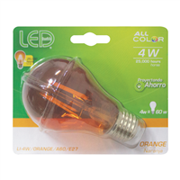 Bombillo Led Orange E27 Led Inside