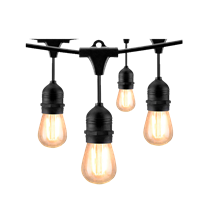 Luz Led Intemperie Luz Calida 7 m 12 E27 1 W 110V Arqdeco