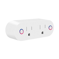 Adaptador Electrico Wi-Fi 2 Vias 110V 10A 1100W 50-60Hz