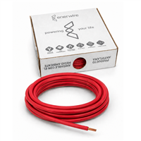 Cable Cca Thhn #12 Rojo Caja 100 m Enerwire