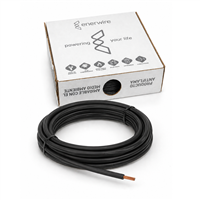 Cable Cca Thhn #12 Negro Caja 100 m Enerwire
