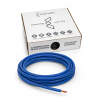 Cable Cca Thhn #12 Azul Caja 100 m Enerwire
